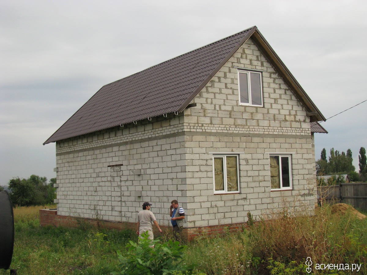 Недостроенные дома в Рязанской области